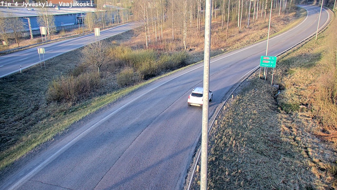Kelikamerat Kuva Tie 4 Jyväskylä, Vaajakoski, Jyväskylä, Keski-Suomi