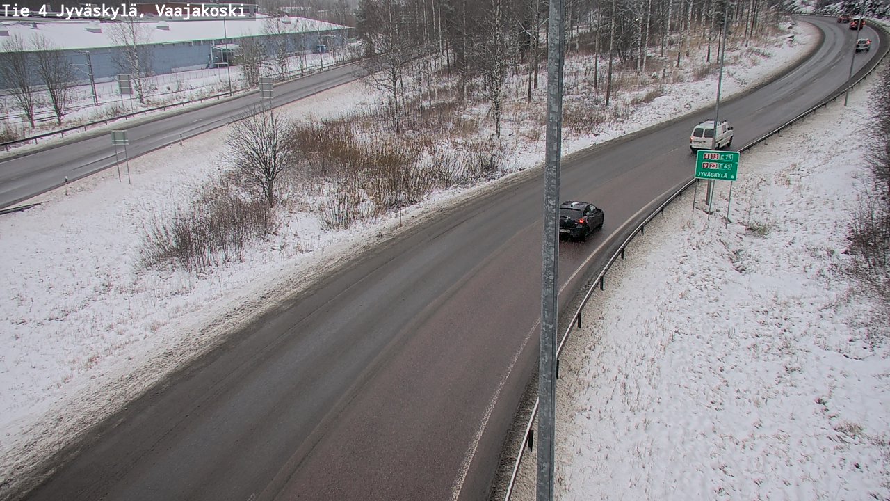 Kelikamerat Kuva Tie 4 Jyväskylä, Vaajakoski, Jyväskylä, Keski-Suomi