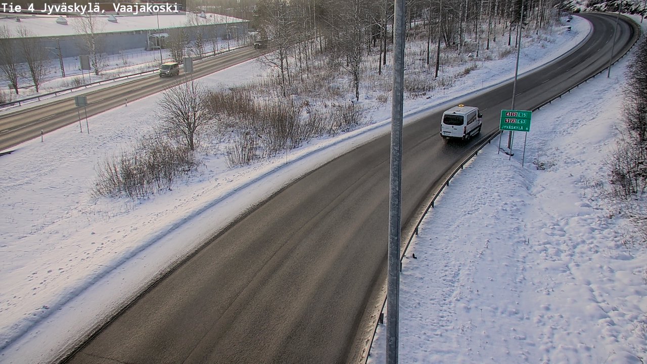 Kelikamerat Kuva Tie 4 Jyväskylä, Vaajakoski, Jyväskylä, Keski-Suomi