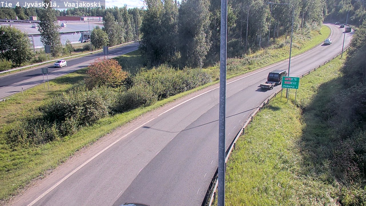 Kelikamerat Kuva Tie 4 Jyväskylä, Vaajakoski, Jyväskylä, Keski-Suomi