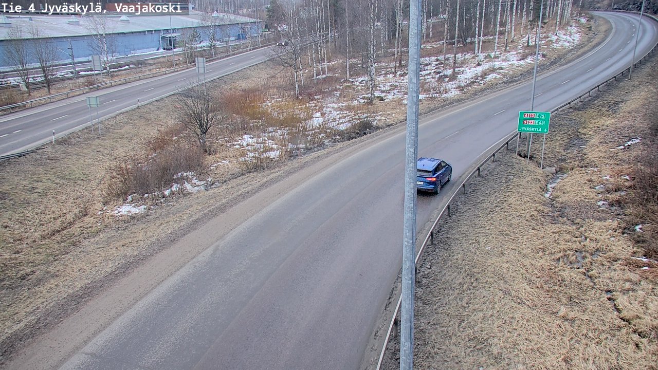 Kelikamerat Kuva Tie 4 Jyväskylä, Vaajakoski, Jyväskylä, Keski-Suomi
