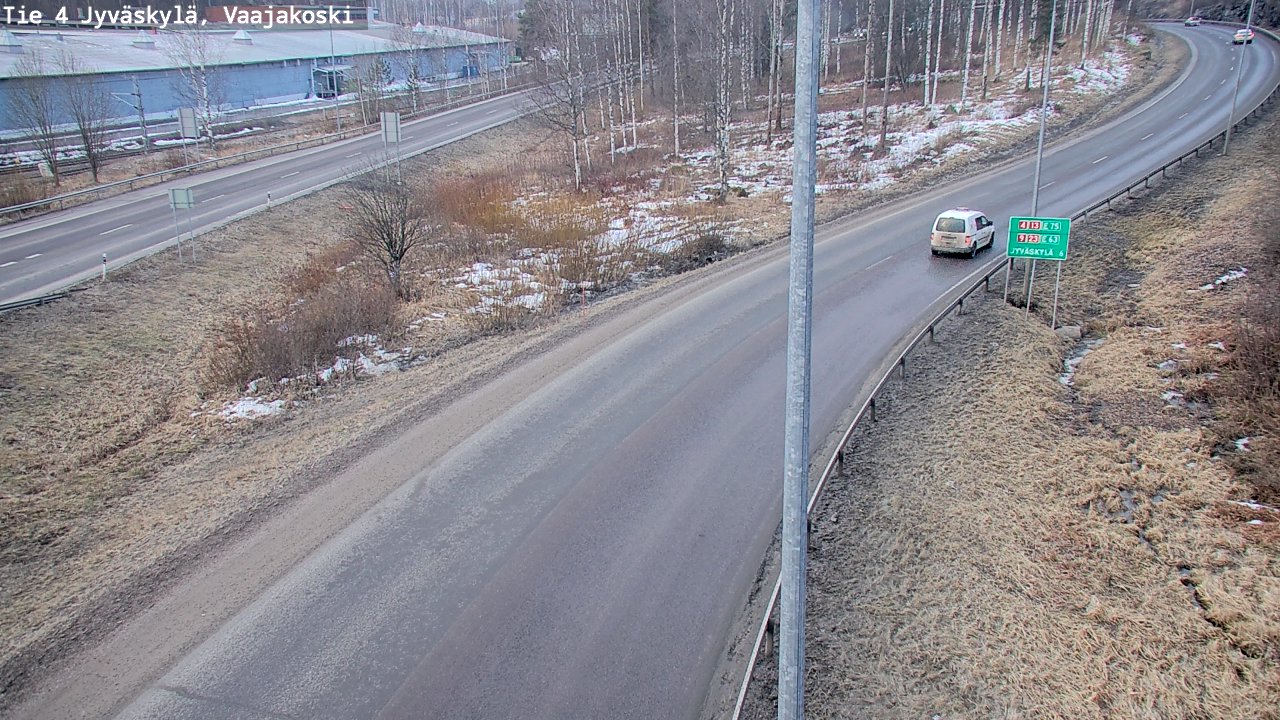 Kelikamerat Kuva Tie 4 Jyväskylä, Vaajakoski, Jyväskylä, Keski-Suomi