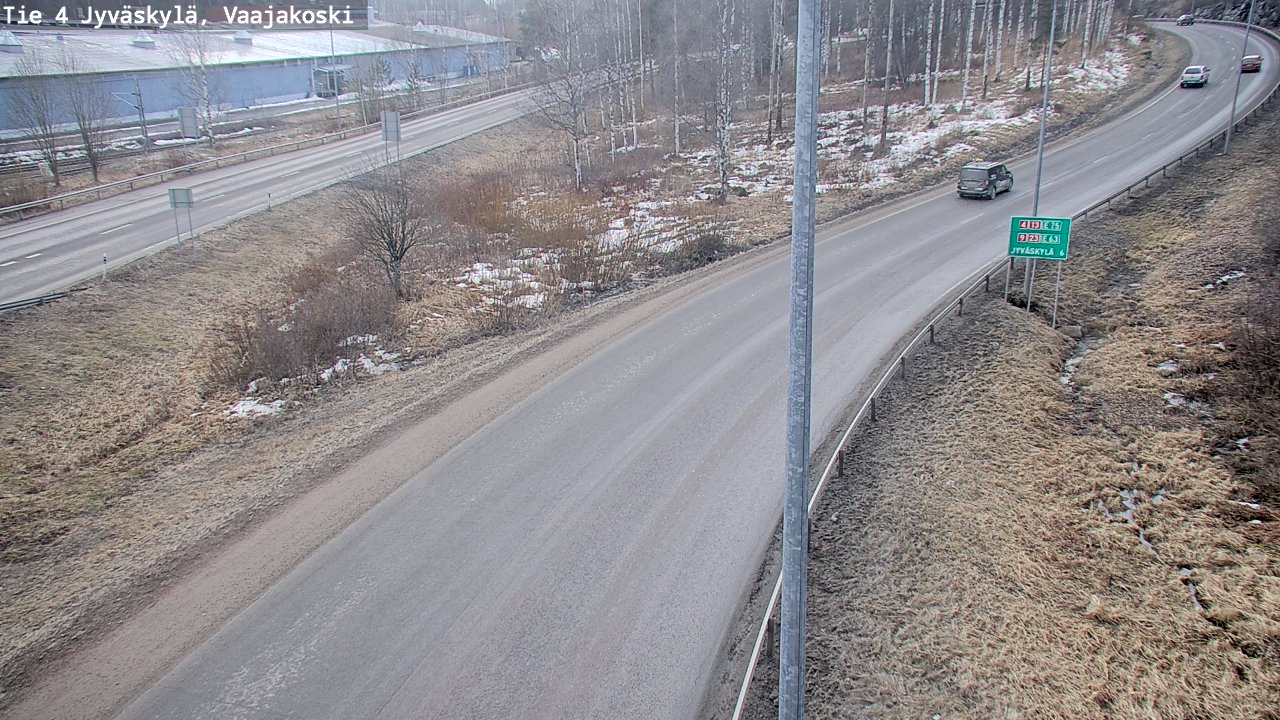 Kelikamerat Kuva Tie 4 Jyväskylä, Vaajakoski, Jyväskylä, Keski-Suomi