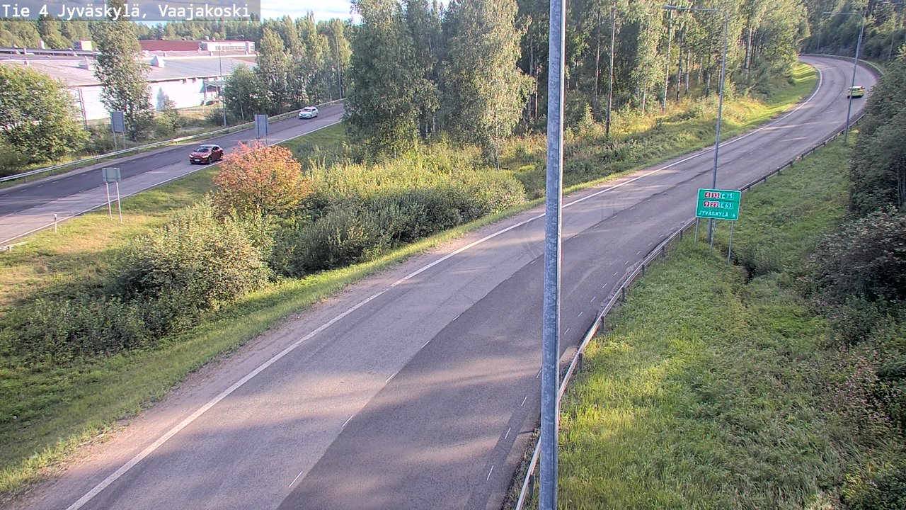 Kelikamerat Kuva Tie 4 Jyväskylä, Vaajakoski, Jyväskylä, Keski-Suomi
