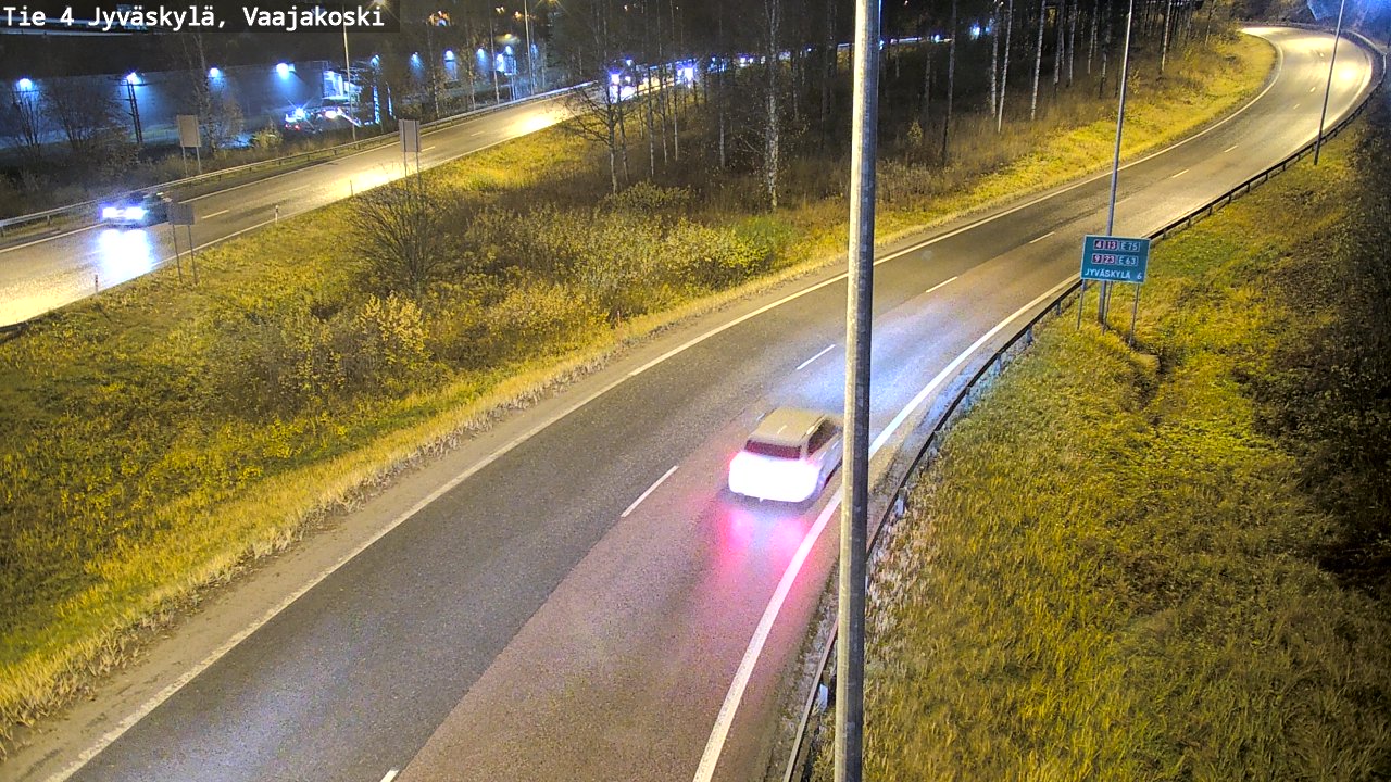 Kelikamerat Kuva Tie 4 Jyväskylä, Vaajakoski, Jyväskylä, Keski-Suomi