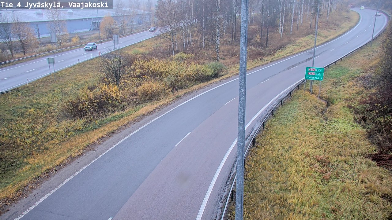 Kelikamerat Kuva Tie 4 Jyväskylä, Vaajakoski, Jyväskylä, Keski-Suomi