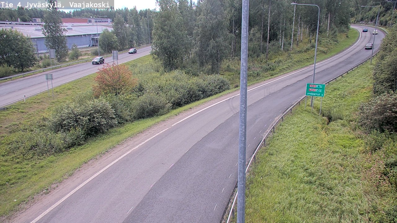 Kelikamerat Kuva Tie 4 Jyväskylä, Vaajakoski, Jyväskylä, Keski-Suomi