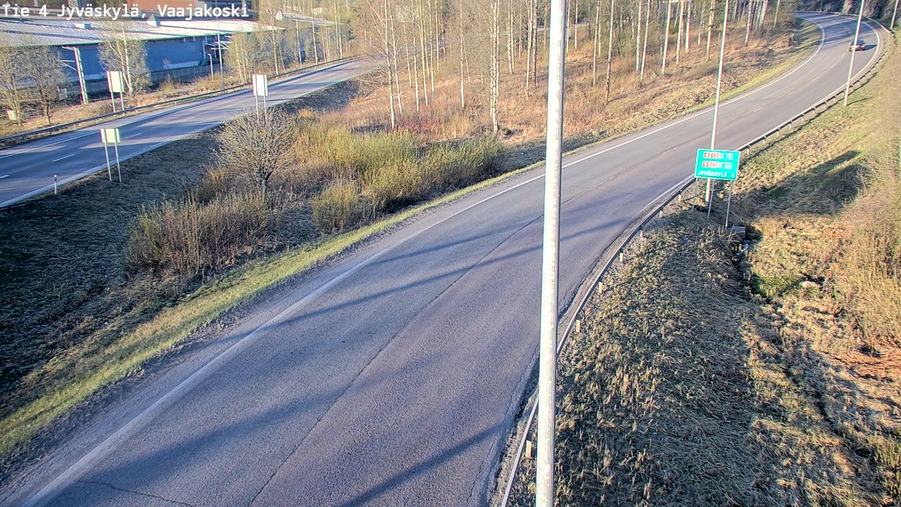 Kelikamerat Kuva Tie 4 Jyväskylä, Vaajakoski, Jyväskylä, Keski-Suomi