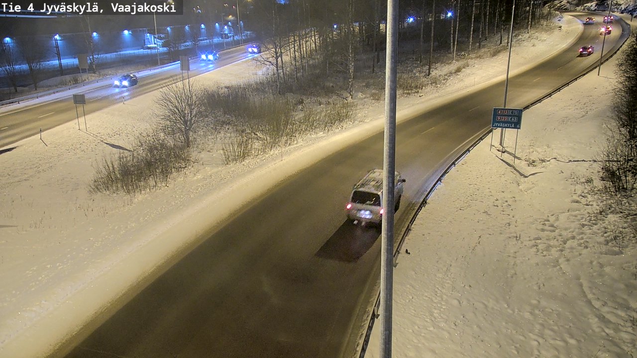 Kelikamerat Kuva Tie 4 Jyväskylä, Vaajakoski, Jyväskylä, Keski-Suomi