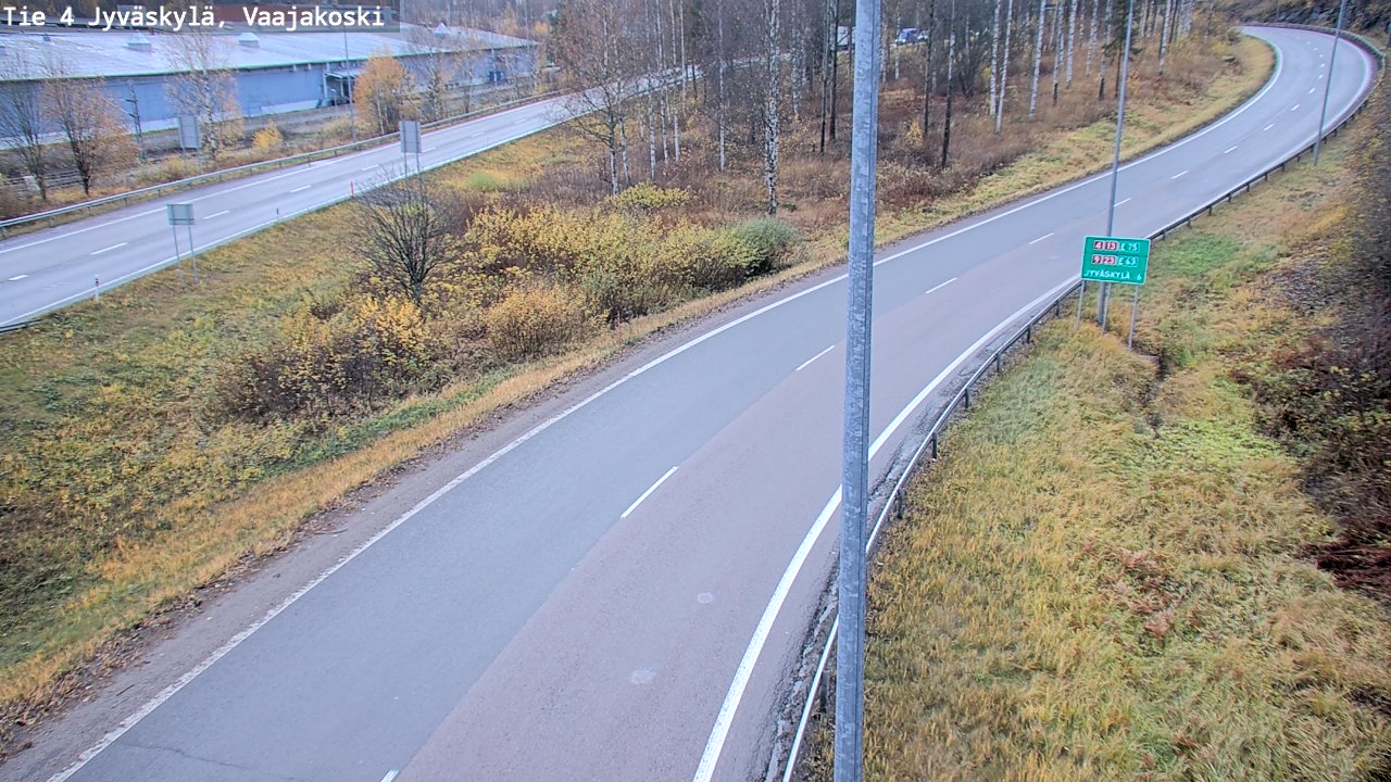 Kelikamerat Kuva Tie 4 Jyväskylä, Vaajakoski, Jyväskylä, Keski-Suomi