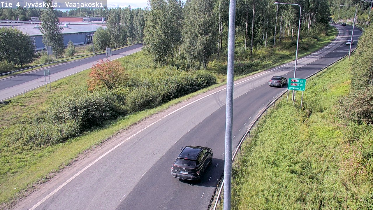 Kelikamerat Kuva Tie 4 Jyväskylä, Vaajakoski, Jyväskylä, Keski-Suomi