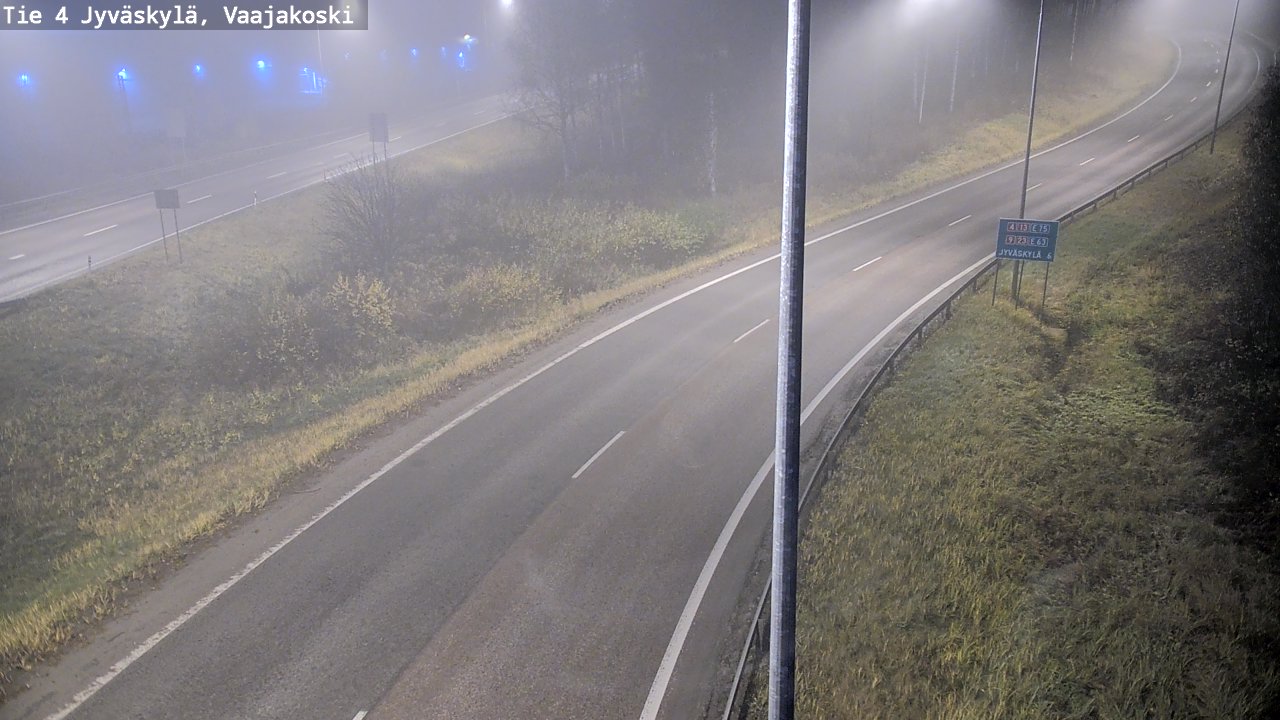 Kelikamerat Kuva Tie 4 Jyväskylä, Vaajakoski, Jyväskylä, Keski-Suomi