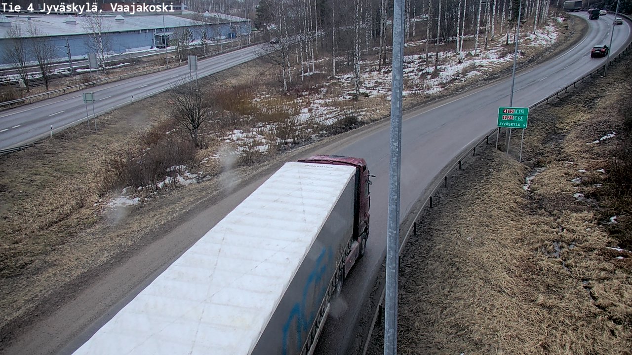 Kelikamerat Kuva Tie 4 Jyväskylä, Vaajakoski, Jyväskylä, Keski-Suomi