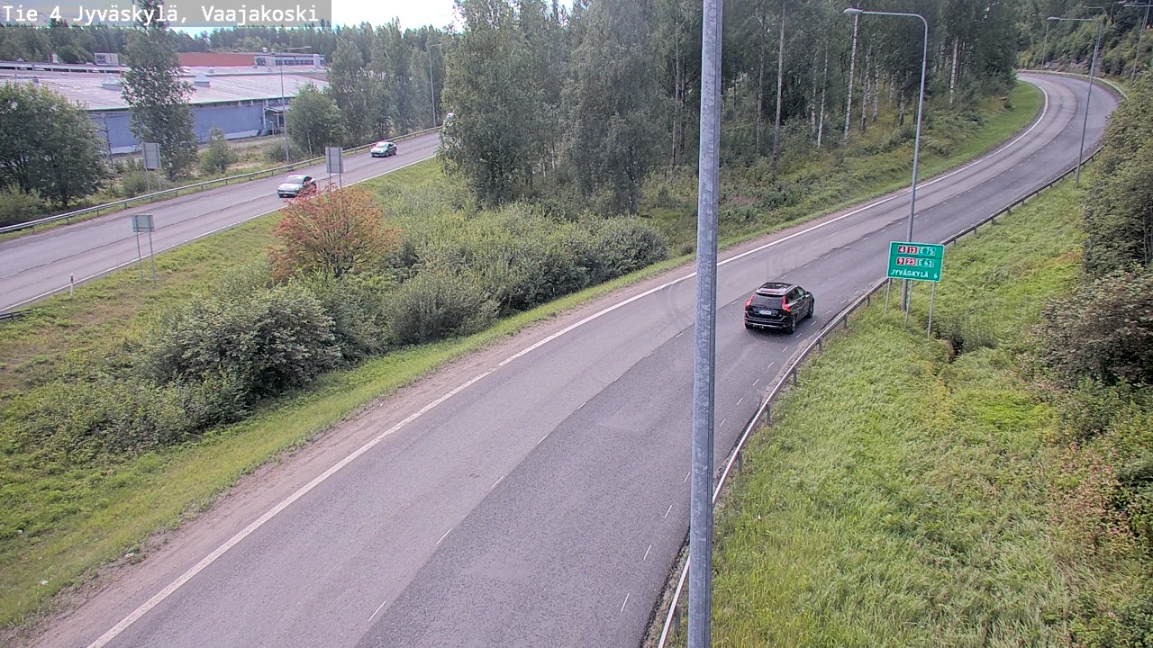 Kelikamerat Kuva Tie 4 Jyväskylä, Vaajakoski, Jyväskylä, Keski-Suomi