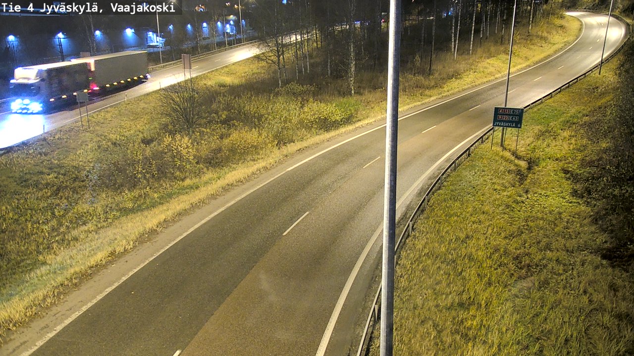 Kelikamerat Kuva Tie 4 Jyväskylä, Vaajakoski, Jyväskylä, Keski-Suomi