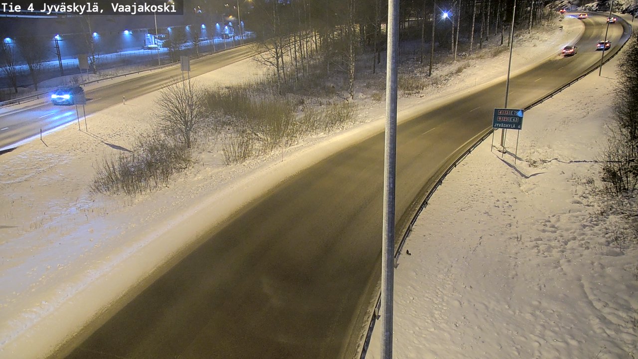 Kelikamerat Kuva Tie 4 Jyväskylä, Vaajakoski, Jyväskylä, Keski-Suomi