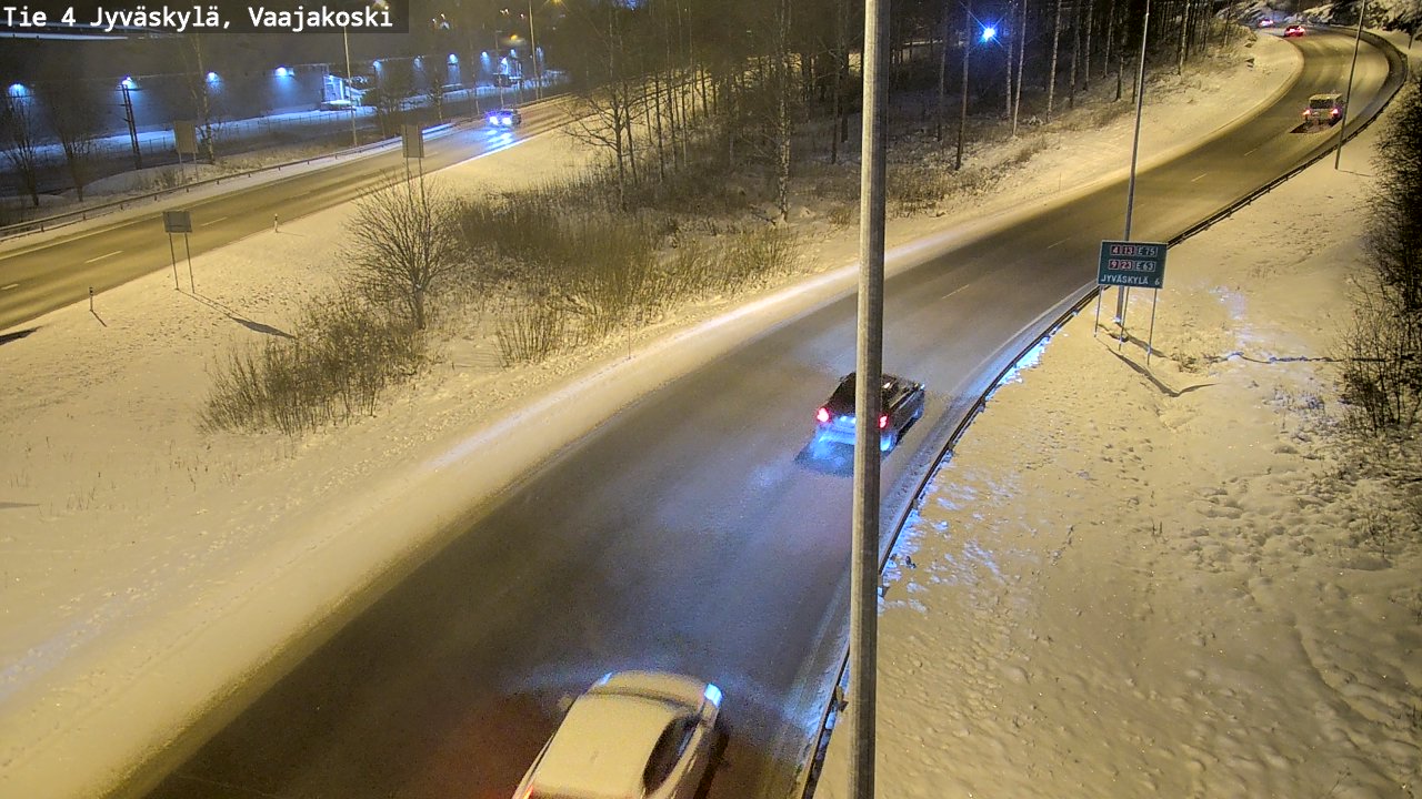 Kelikamerat Kuva Tie 4 Jyväskylä, Vaajakoski, Jyväskylä, Keski-Suomi