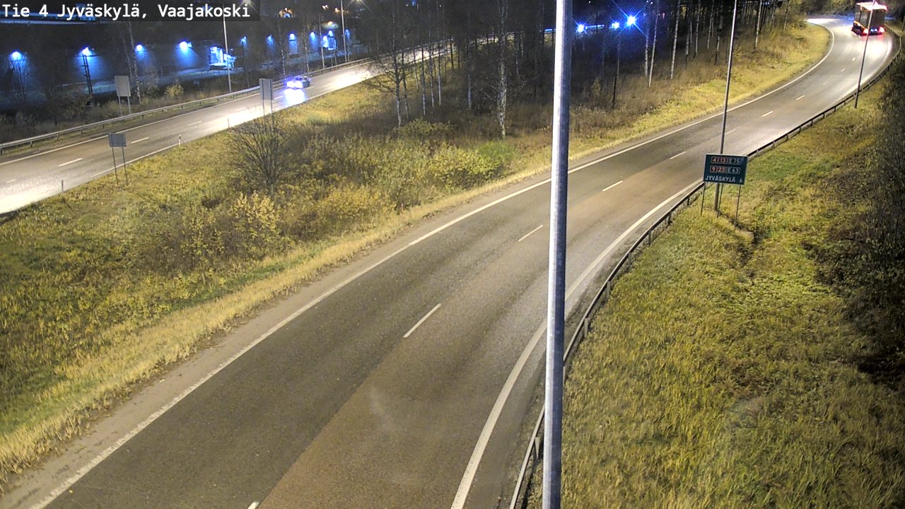 Kelikamerat Kuva Tie 4 Jyväskylä, Vaajakoski, Jyväskylä, Keski-Suomi