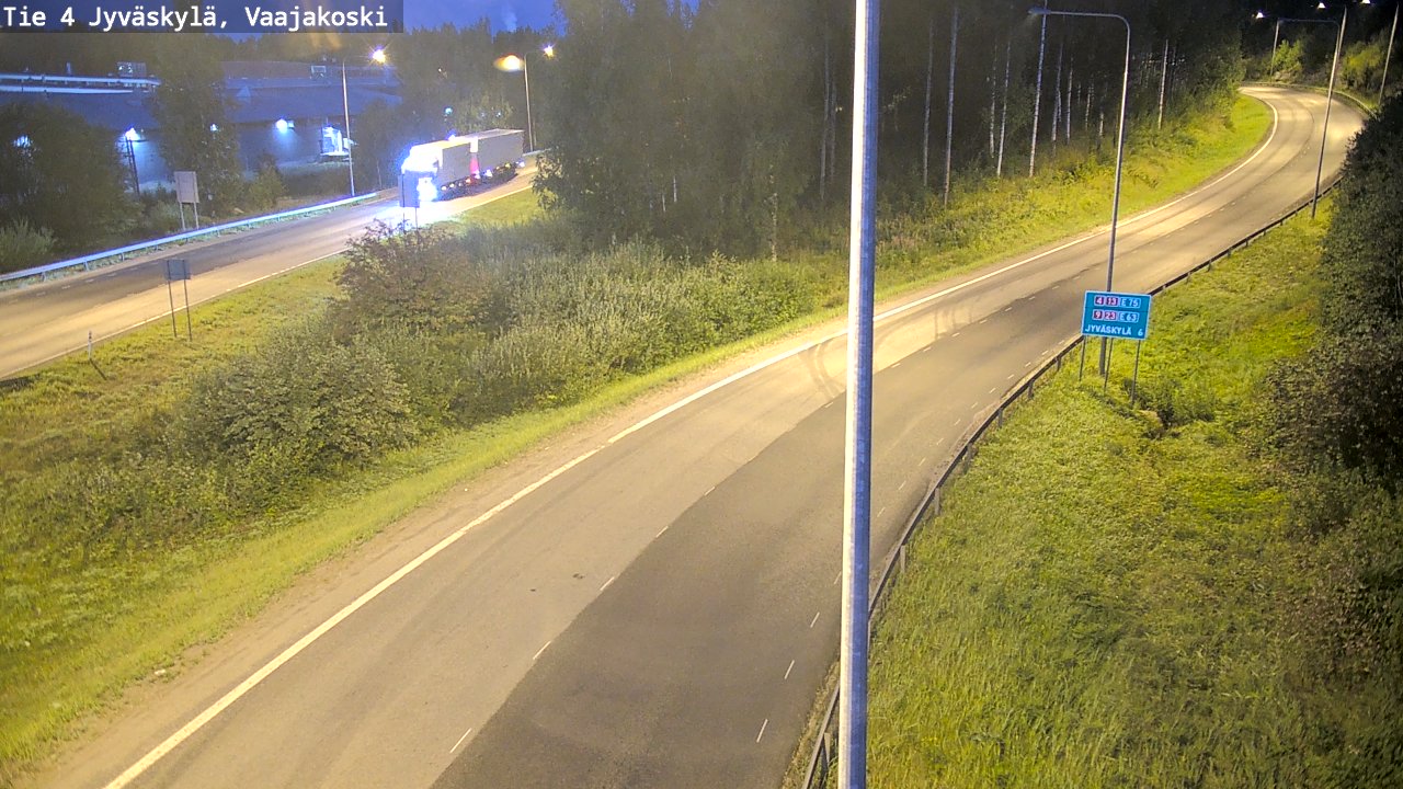 Kelikamerat Kuva Tie 4 Jyväskylä, Vaajakoski, Jyväskylä, Keski-Suomi