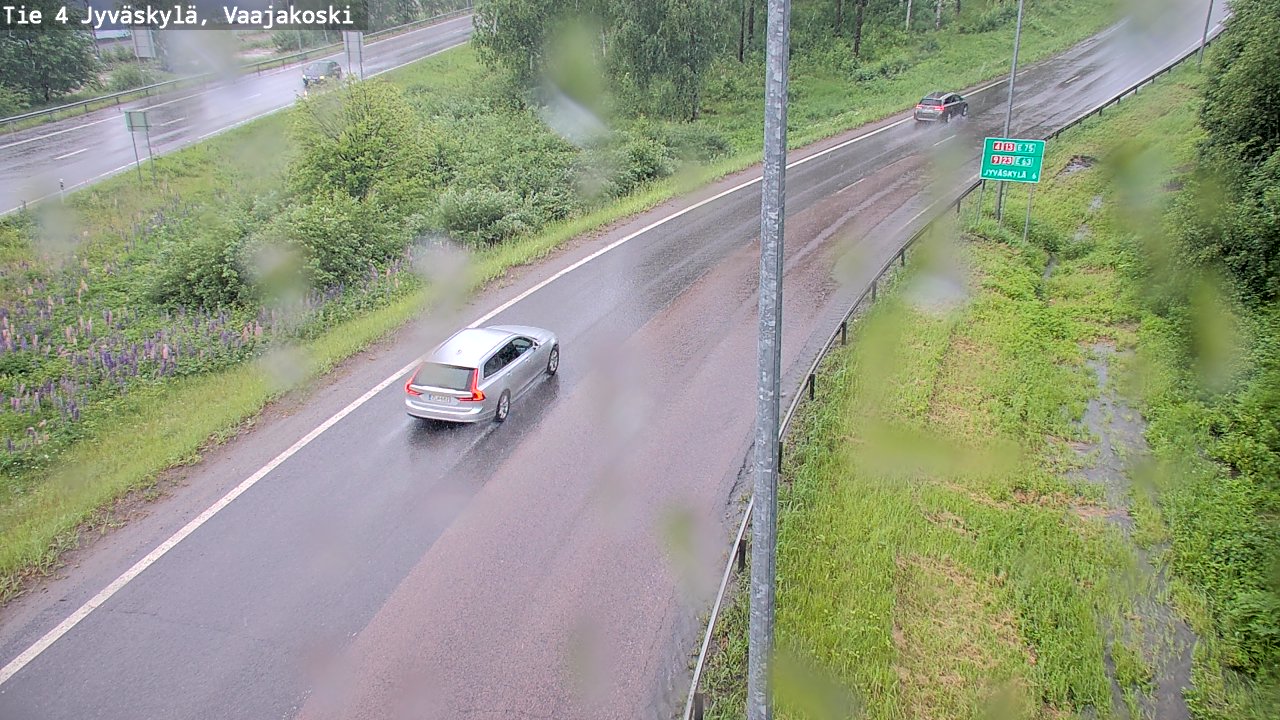 Kelikamerat Kuva Tie 4 Jyväskylä, Vaajakoski, Jyväskylä, Keski-Suomi