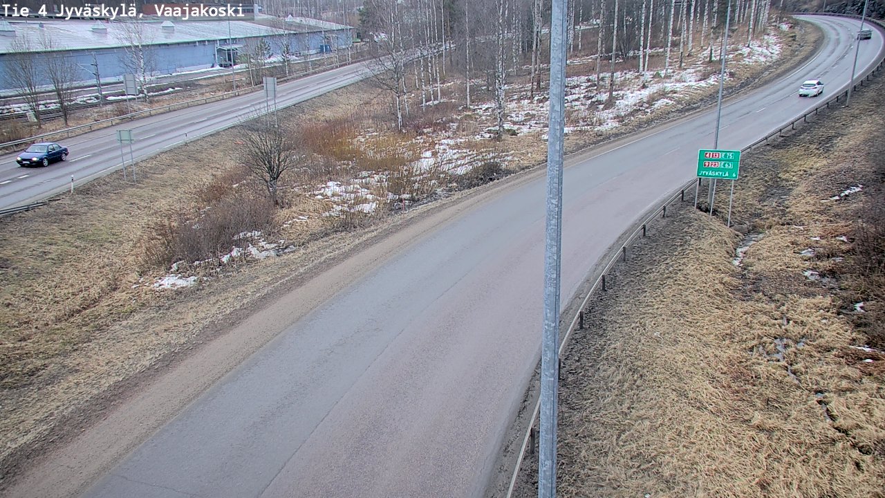 Kelikamerat Kuva Tie 4 Jyväskylä, Vaajakoski, Jyväskylä, Keski-Suomi