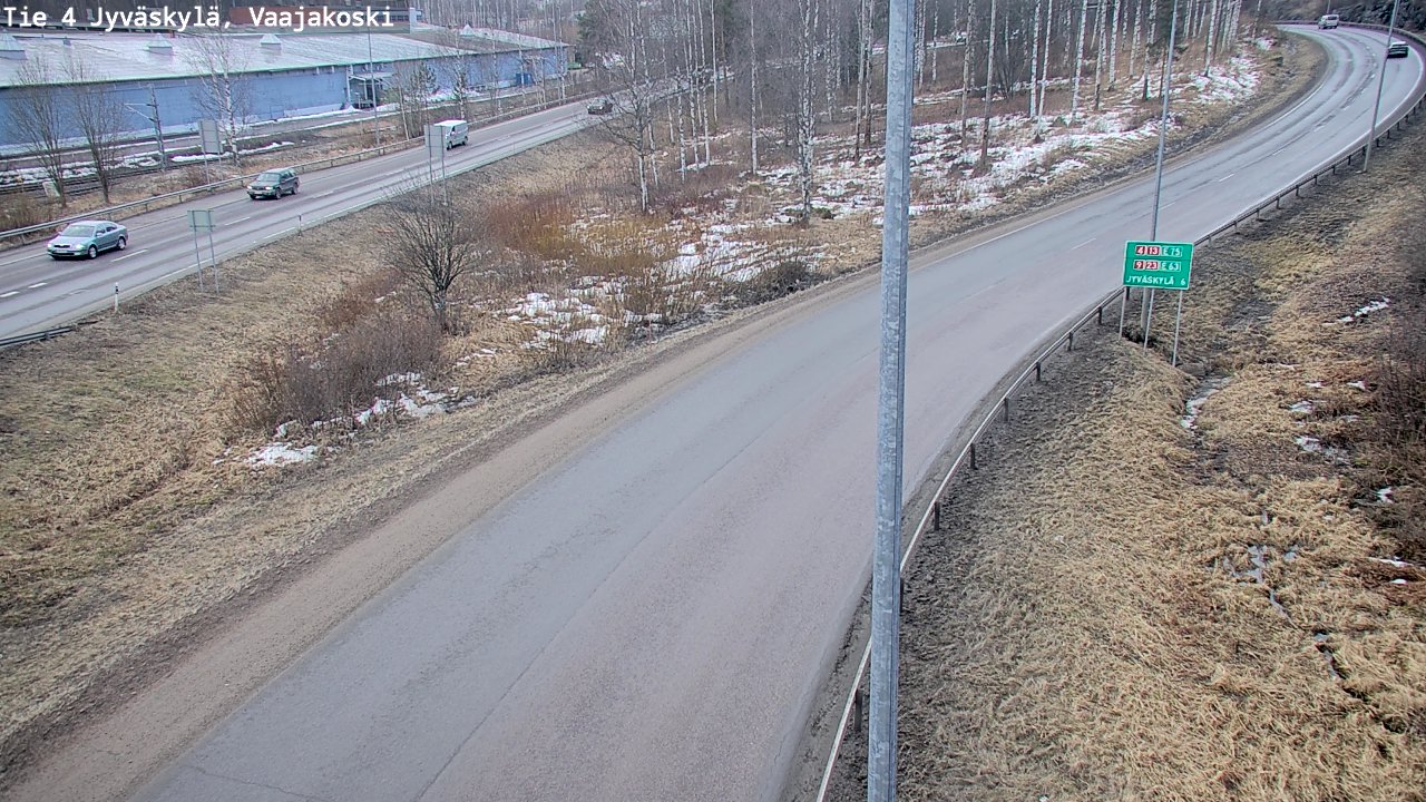 Kelikamerat Kuva Tie 4 Jyväskylä, Vaajakoski, Jyväskylä, Keski-Suomi
