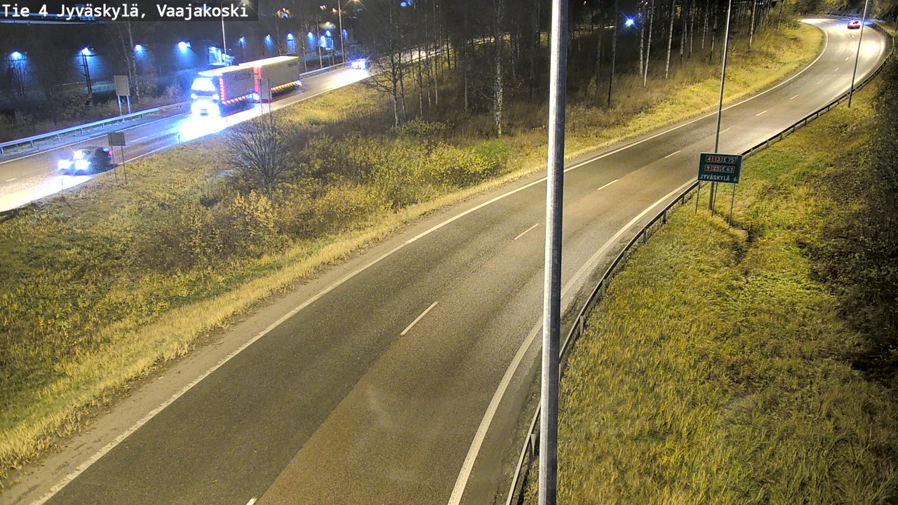 Kelikamerat Kuva Tie 4 Jyväskylä, Vaajakoski, Jyväskylä, Keski-Suomi