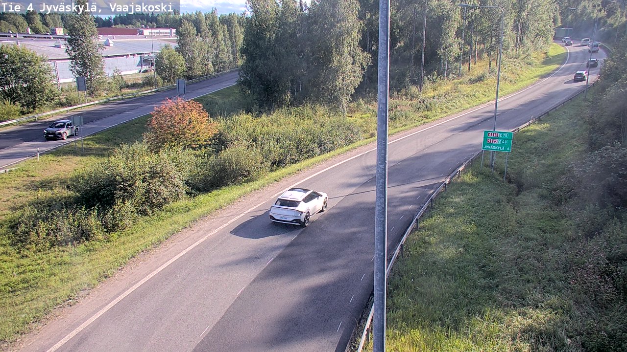 Kelikamerat Kuva Tie 4 Jyväskylä, Vaajakoski, Jyväskylä, Keski-Suomi