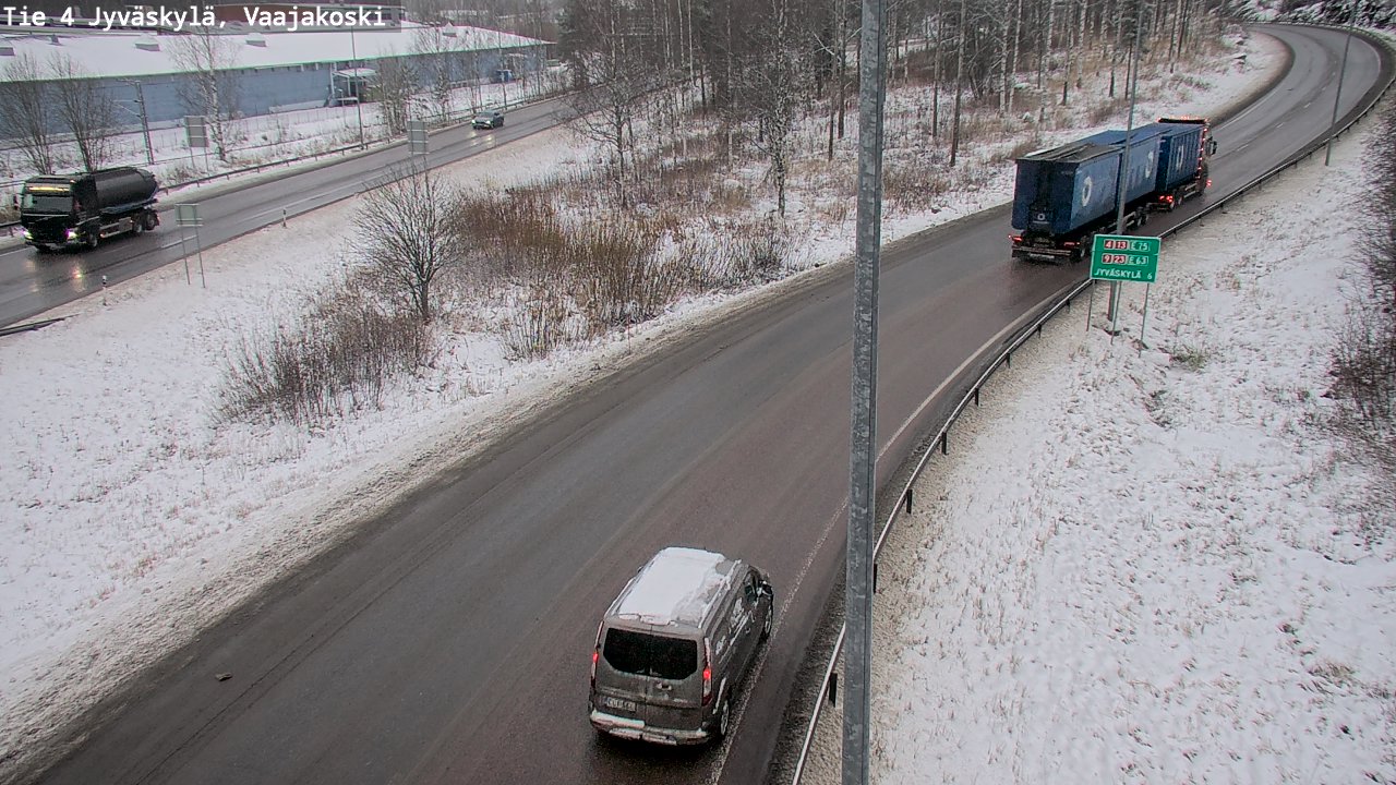Kelikamerat Kuva Tie 4 Jyväskylä, Vaajakoski, Jyväskylä, Keski-Suomi