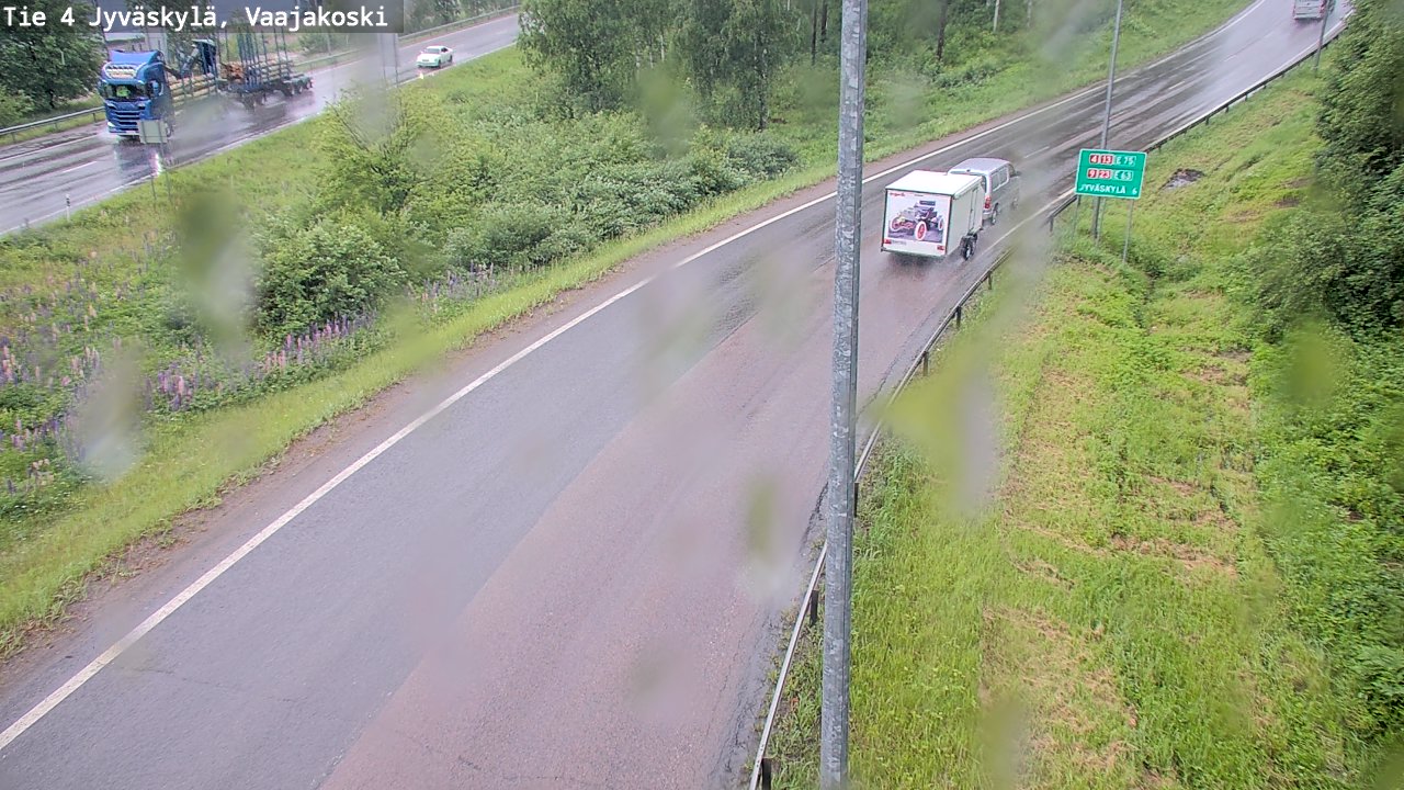 Kelikamerat Kuva Tie 4 Jyväskylä, Vaajakoski, Jyväskylä, Keski-Suomi