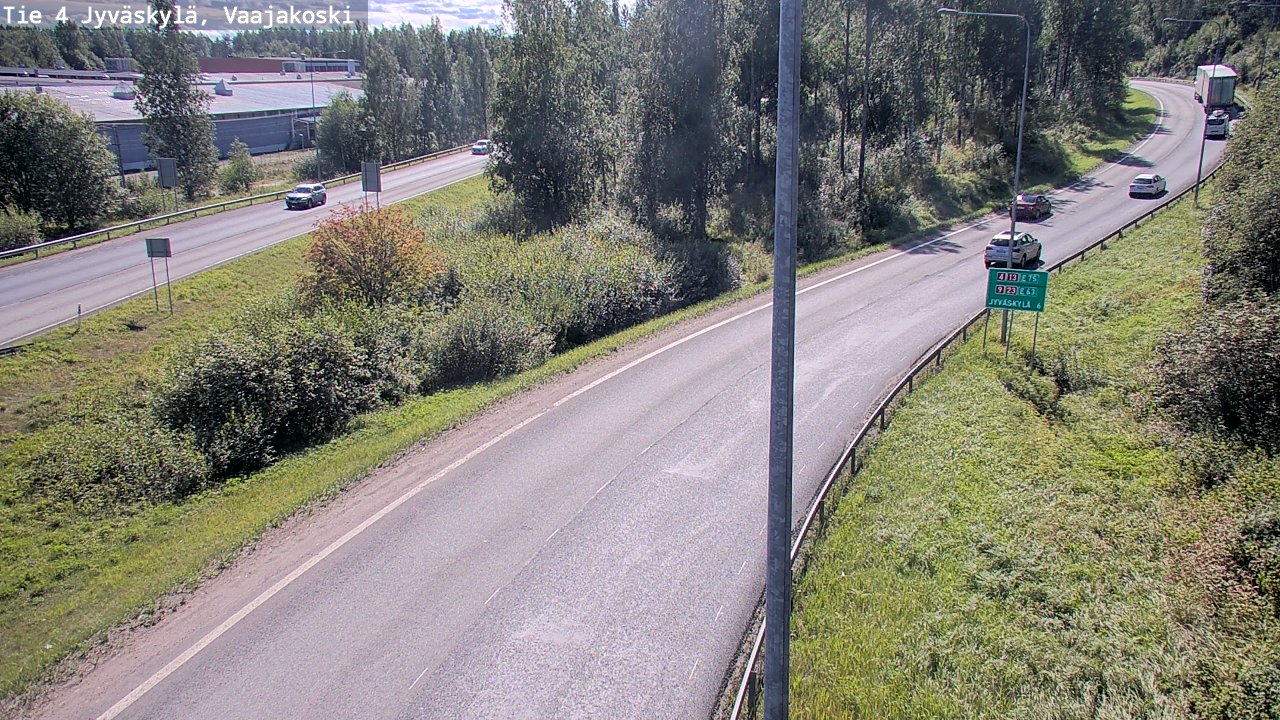 Kelikamerat Kuva Tie 4 Jyväskylä, Vaajakoski, Jyväskylä, Keski-Suomi