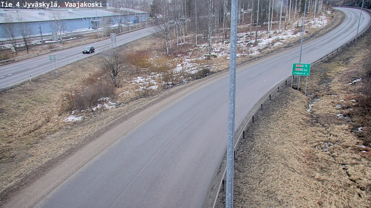 Kelikamerat Kuva Tie 4 Jyväskylä, Vaajakoski, Jyväskylä, Keski-Suomi