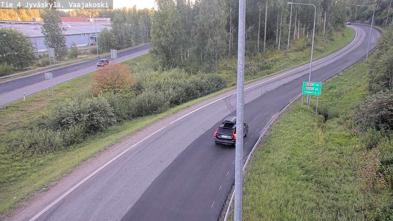Kelikamerat Kuva Tie 4 Jyväskylä, Vaajakoski, Jyväskylä, Keski-Suomi
