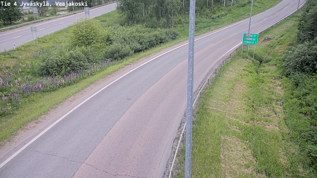 Kelikamerat Kuva Tie 4 Jyväskylä, Vaajakoski, Jyväskylä, Keski-Suomi