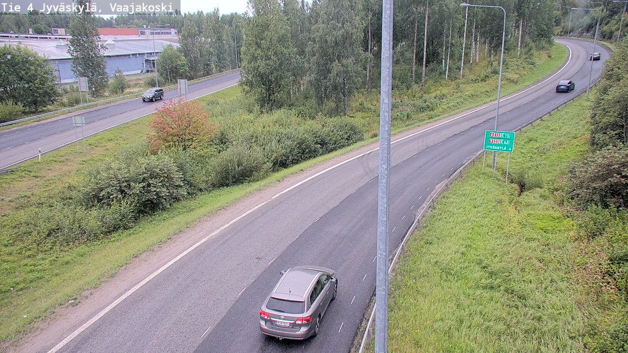 Weather Camera Image Road 4 Jyväskylä, Vaajakoski, Jyväskylä, Keski-Suomi