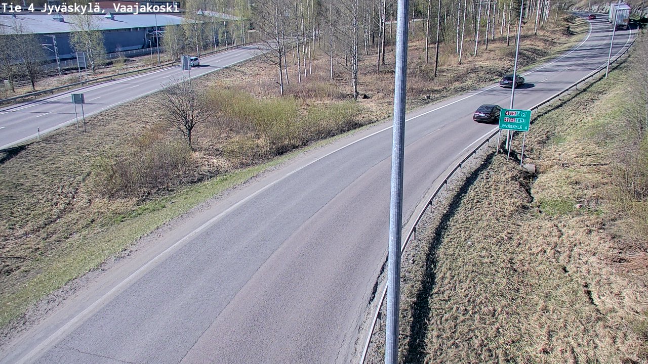 Kelikamerat Kuva Tie 4 Jyväskylä, Vaajakoski, Jyväskylä, Keski-Suomi