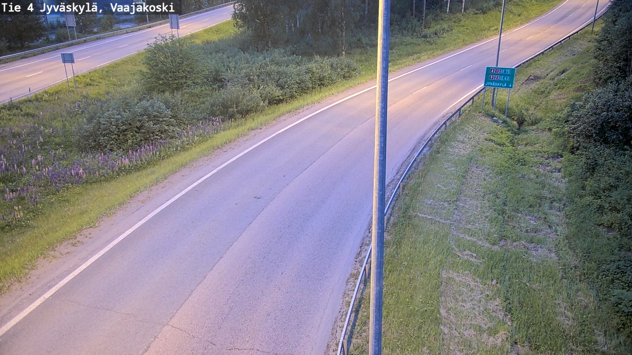 Kelikamerat Kuva Tie 4 Jyväskylä, Vaajakoski, Jyväskylä, Keski-Suomi