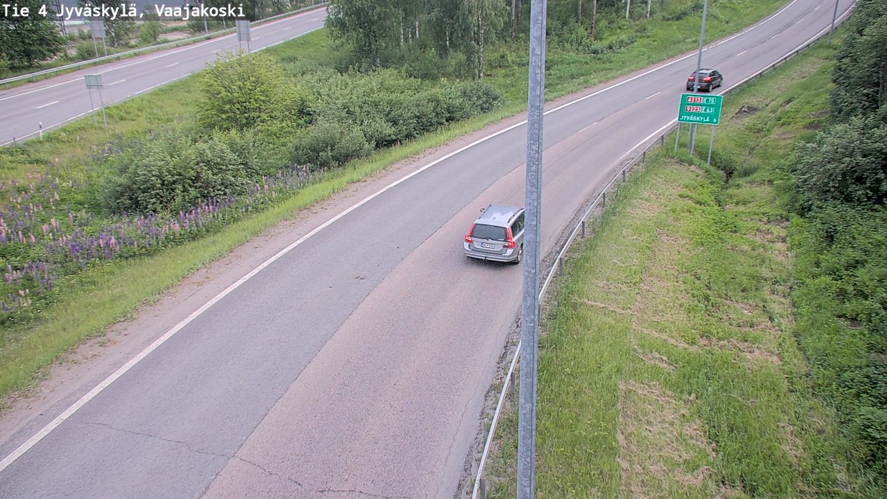 Kelikamerat Kuva Tie 4 Jyväskylä, Vaajakoski, Jyväskylä, Keski-Suomi
