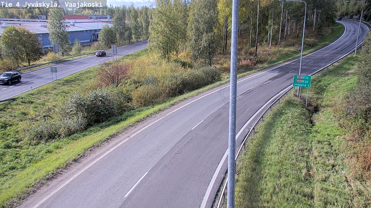 Kelikamerat Kuva Tie 4 Jyväskylä, Vaajakoski, Jyväskylä, Keski-Suomi
