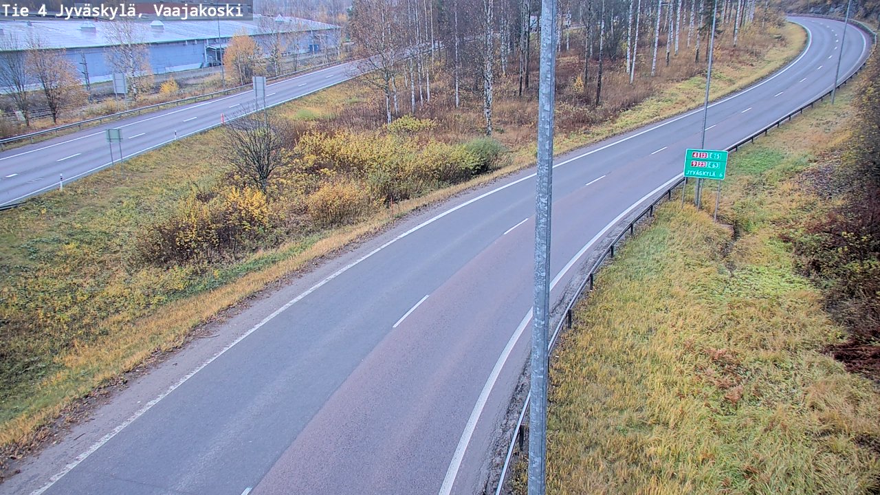 Kelikamerat Kuva Tie 4 Jyväskylä, Vaajakoski, Jyväskylä, Keski-Suomi