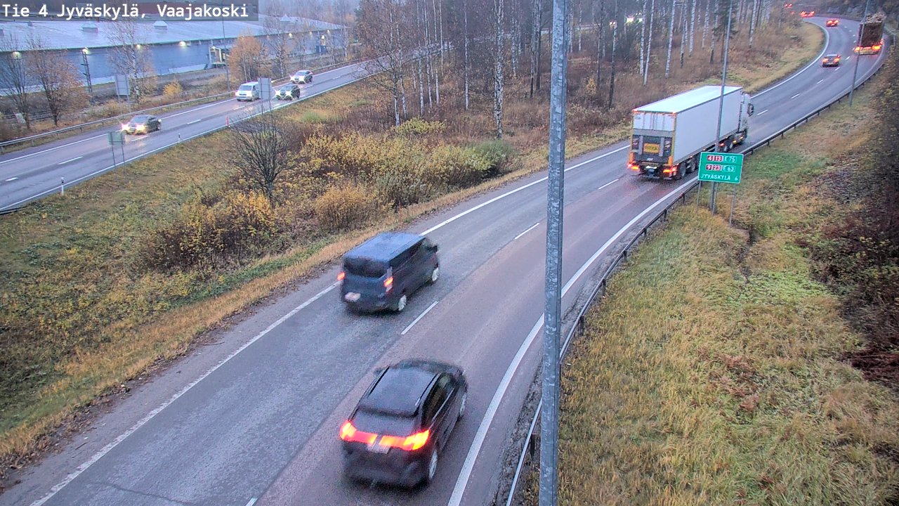 Kelikamerat Kuva Tie 4 Jyväskylä, Vaajakoski, Jyväskylä, Keski-Suomi