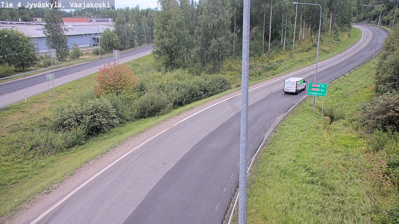 Weather Camera Image Road 4 Jyväskylä, Vaajakoski, Jyväskylä, Keski-Suomi