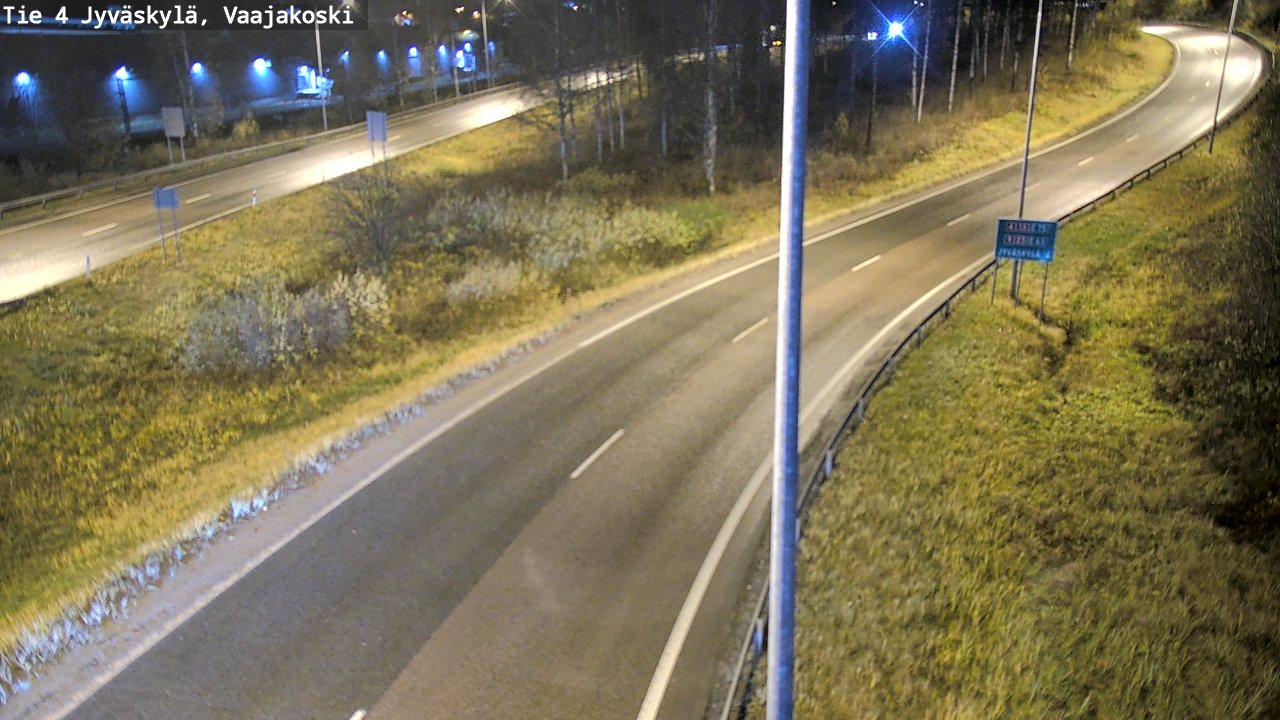 Kelikamerat Kuva Tie 4 Jyväskylä, Vaajakoski, Jyväskylä, Keski-Suomi