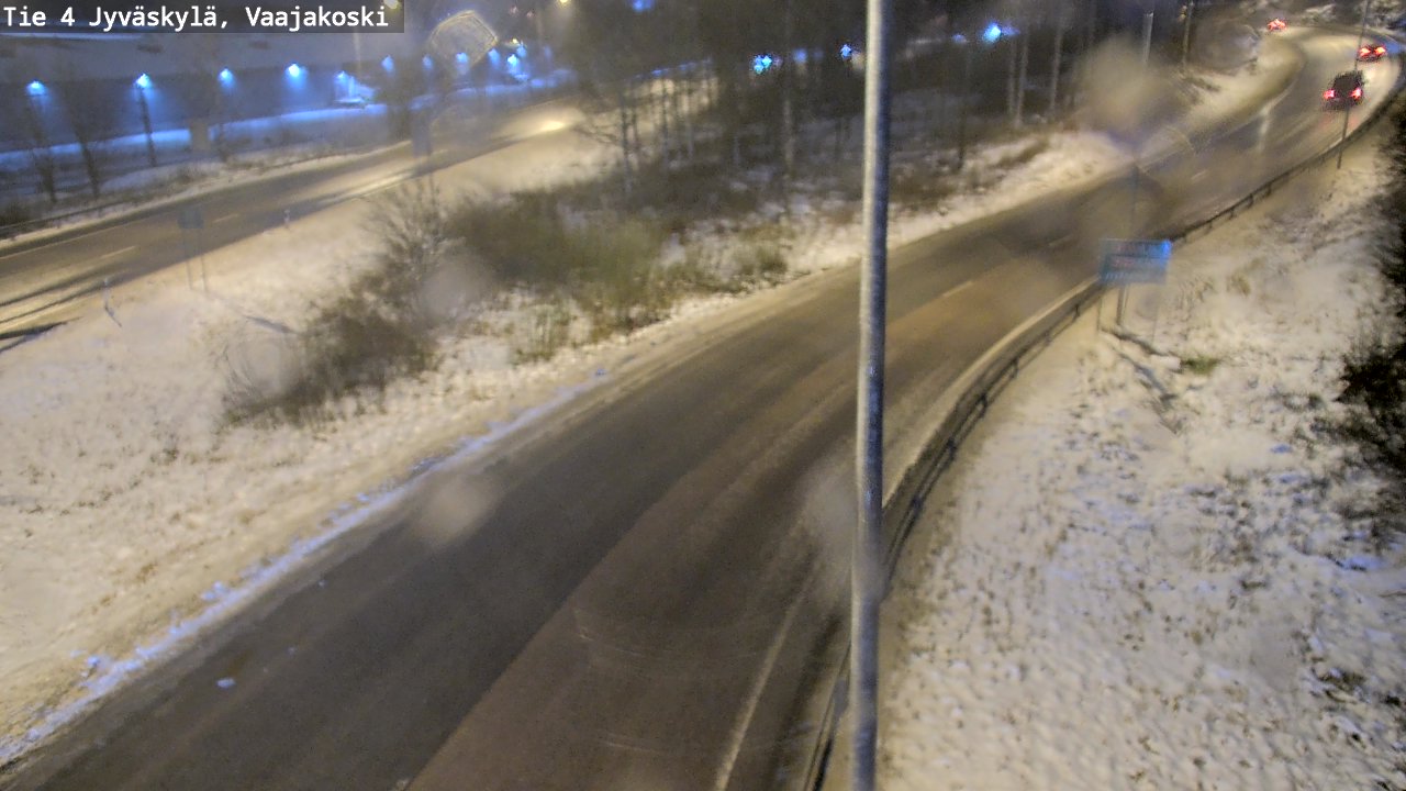 Weather Camera Image Väg 4 Jyväskylä, Vaajakoski, Jyväskylä, Keski-Suomi