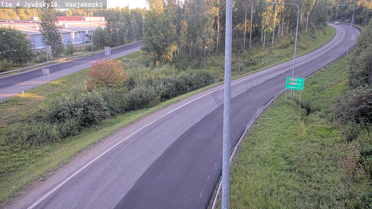 Kelikamerat Kuva Tie 4 Jyväskylä, Vaajakoski, Jyväskylä, Keski-Suomi