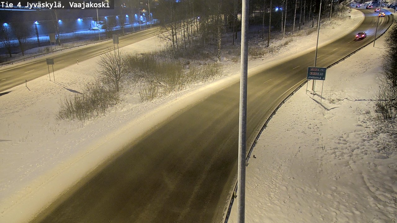 Kelikamerat Kuva Tie 4 Jyväskylä, Vaajakoski, Jyväskylä, Keski-Suomi