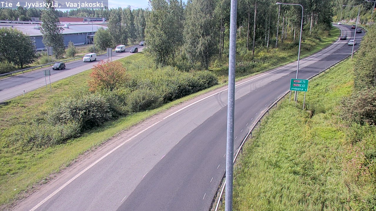 Kelikamerat Kuva Tie 4 Jyväskylä, Vaajakoski, Jyväskylä, Keski-Suomi