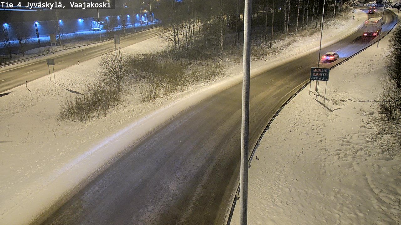 Kelikamerat Kuva Tie 4 Jyväskylä, Vaajakoski, Jyväskylä, Keski-Suomi