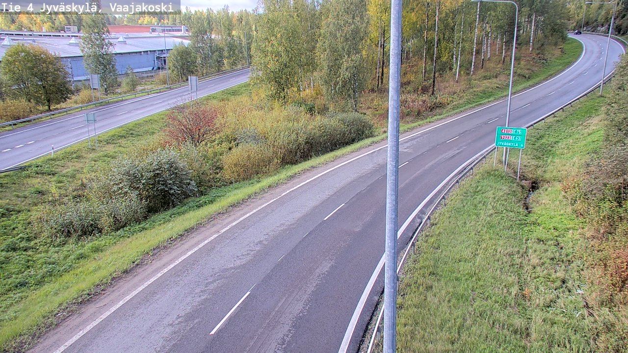Kelikamerat Kuva Tie 4 Jyväskylä, Vaajakoski, Jyväskylä, Keski-Suomi