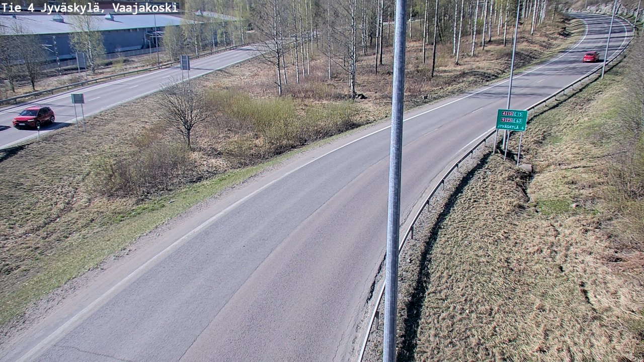 Kelikamerat Kuva Tie 4 Jyväskylä, Vaajakoski, Jyväskylä, Keski-Suomi